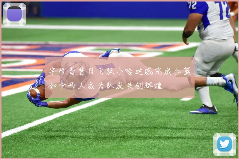 字母哥昔日飞跃小哈达威完成扣篮如今两人成为队友共创辉煌